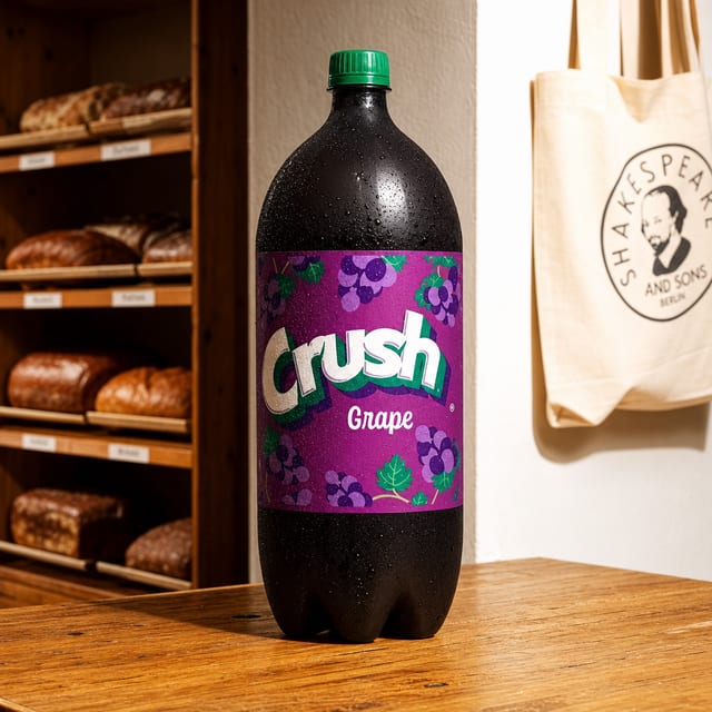 Grape Crush 2 Liter.