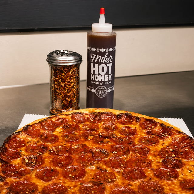 11" Sweet Heat Pizza.