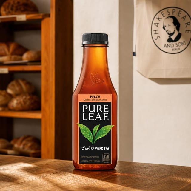 Pure Leaf Peach Tea.