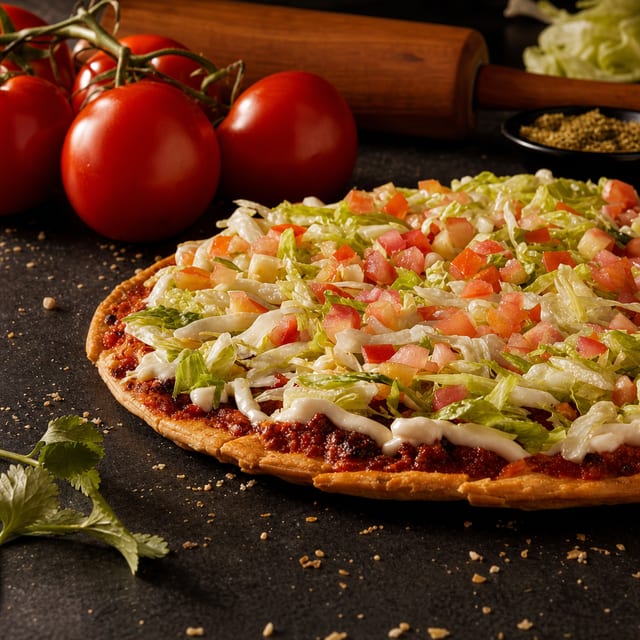 13" BLT Pizza.