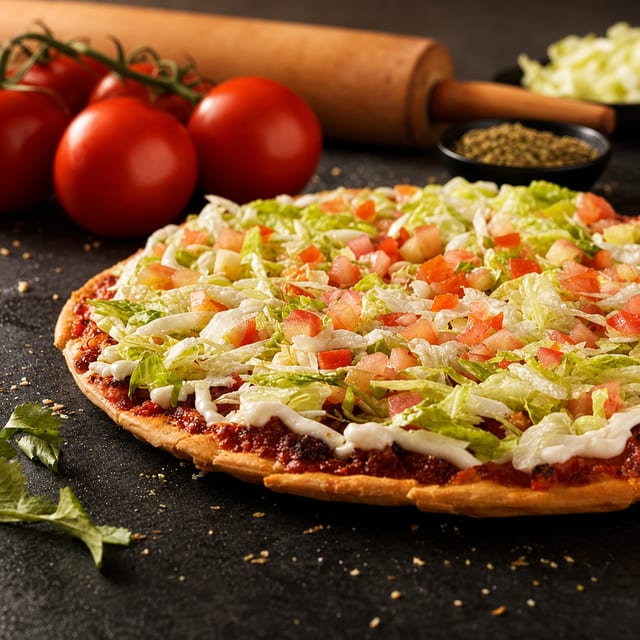 11" BLT Pizza.