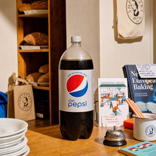 Diet Pepsi 2 Liter.
