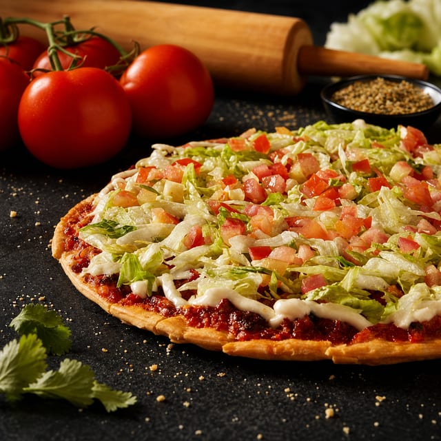 10" Cauliflower Crust BLT Pizza.
