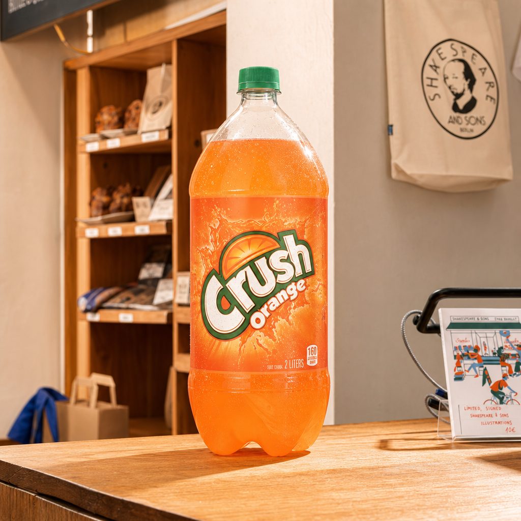 Orange Crush 2 Liter.