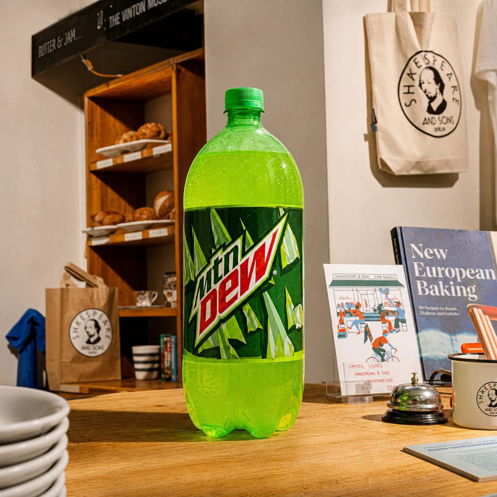 Mountain Dew 2 Liter.