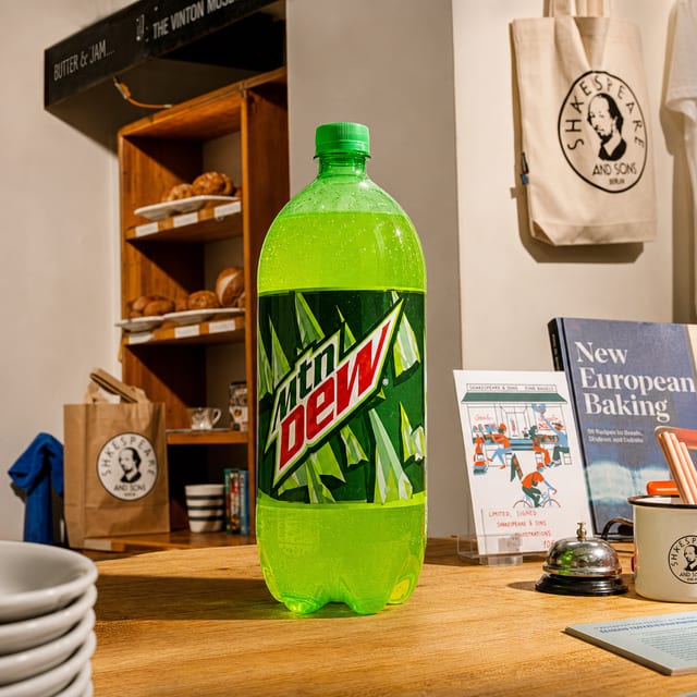 Mountain Dew 2 Liter.