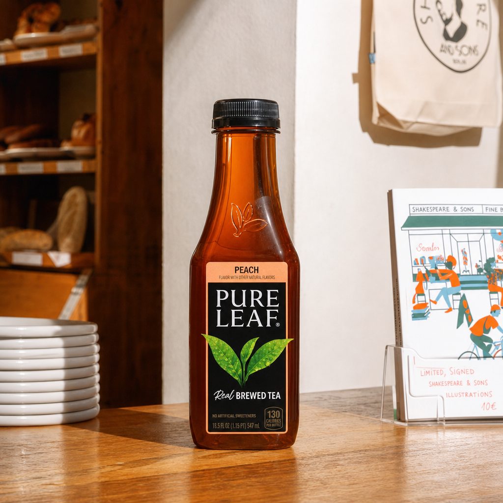 Pure Leaf Peach Tea.