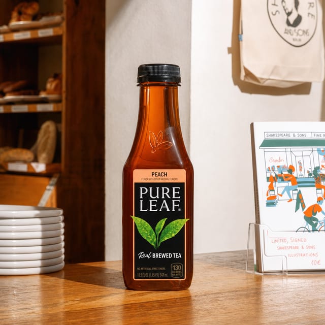 Pure Leaf Peach Tea.