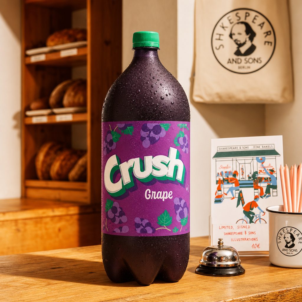 Grape Crush 2 Liter.