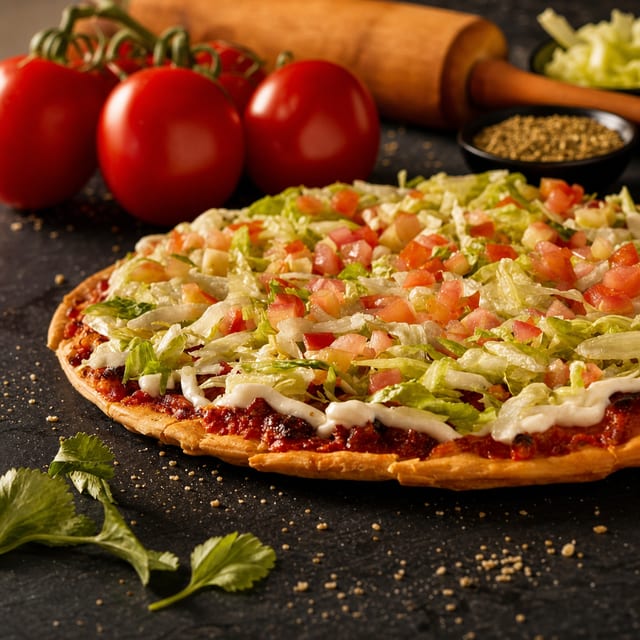 13" BLT Pizza.