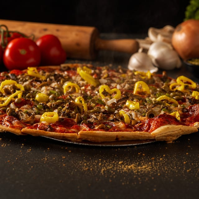 10" Cauliflower Crust All the Way Pizza.