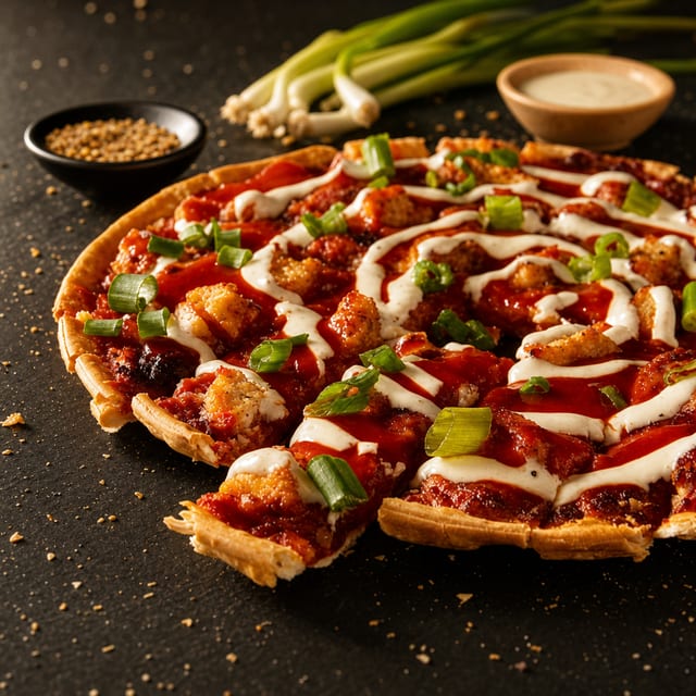 11" Buffalo Chicken Pizza.