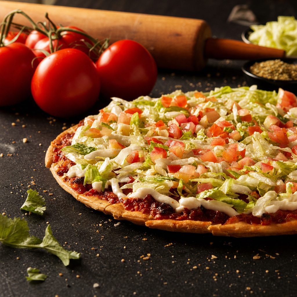 11" BLT Pizza.