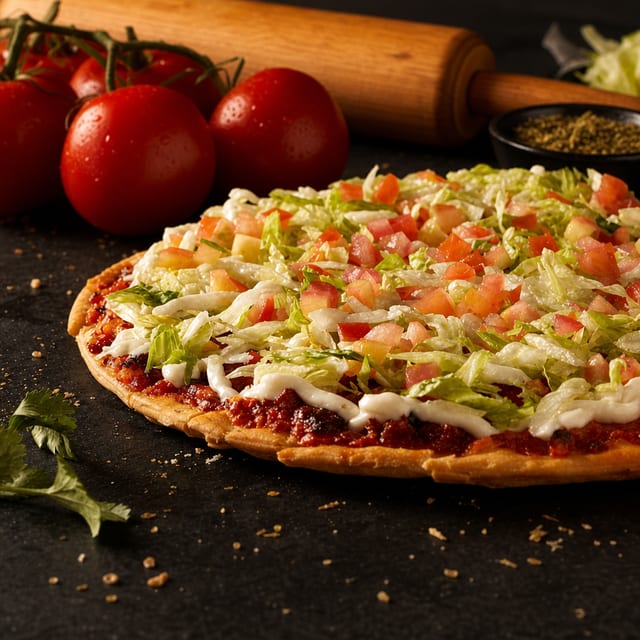 9" BLT Pizza.