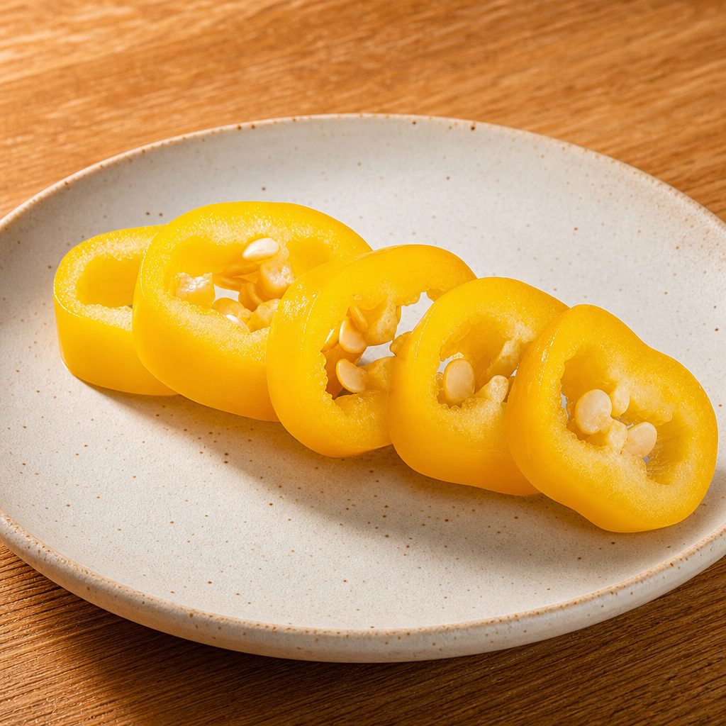 Side Banana Peppers.
