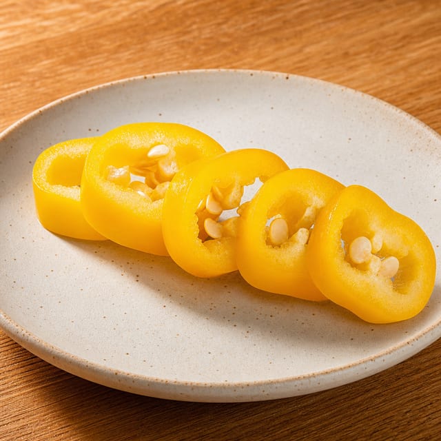 Side Banana Peppers.