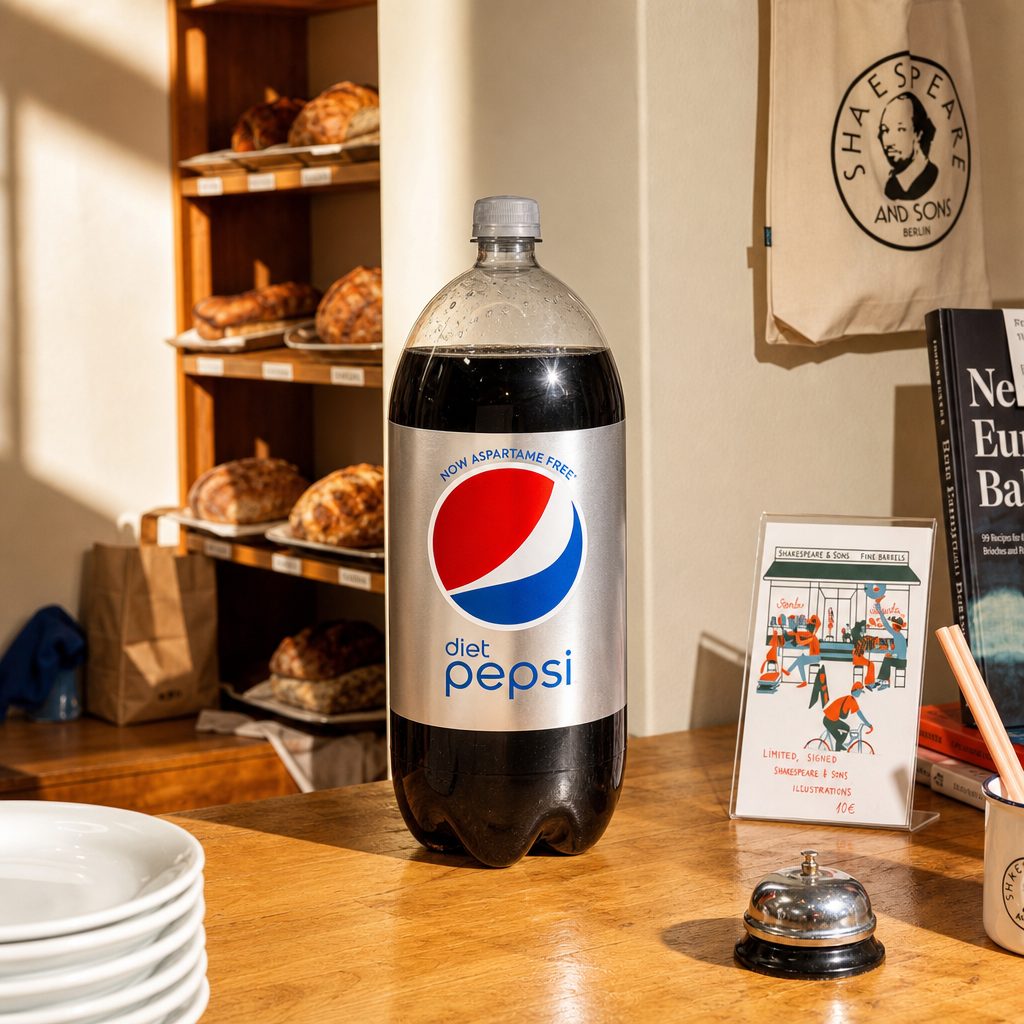 Diet Pepsi 2 Liter.