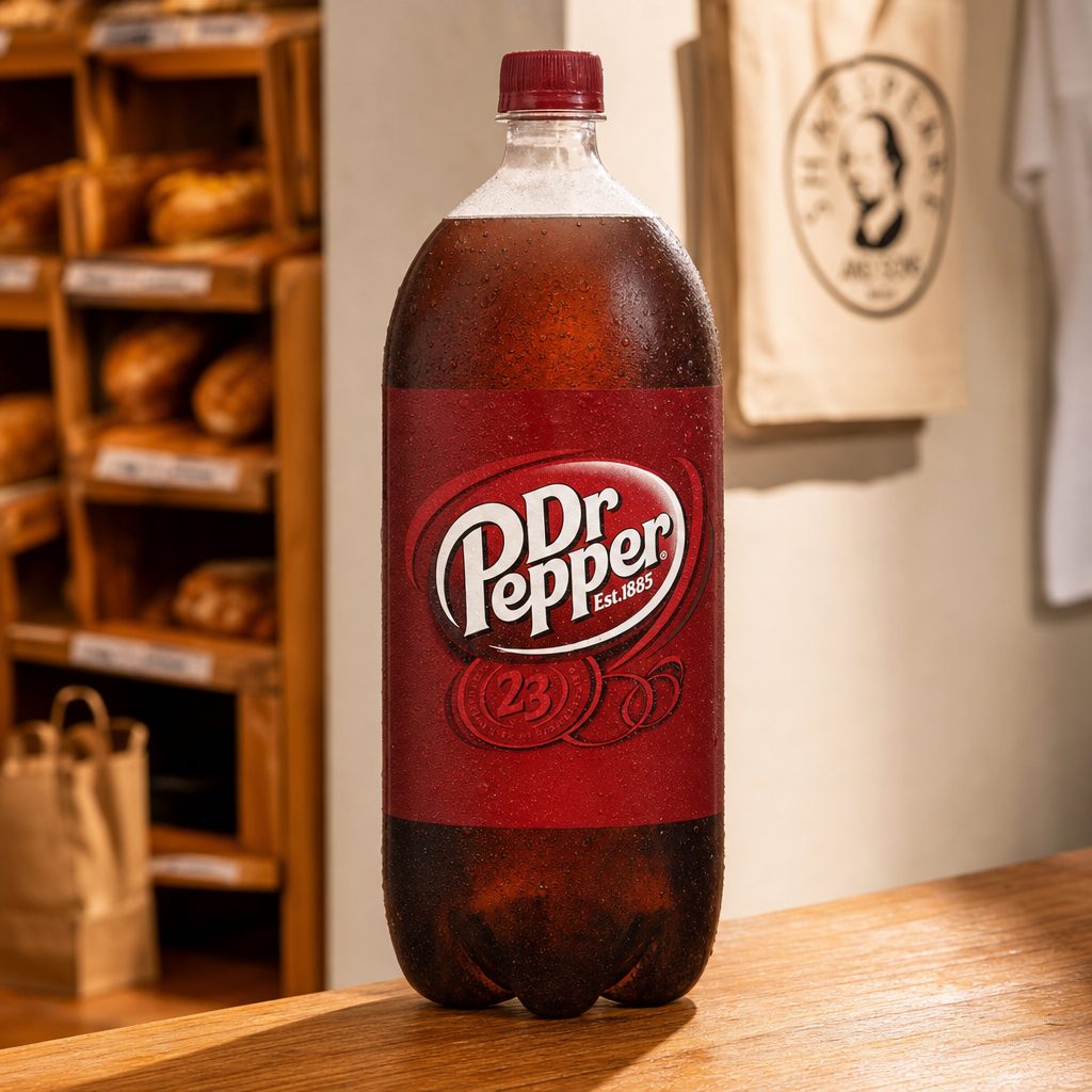 Dr. Pepper 2 Liter.