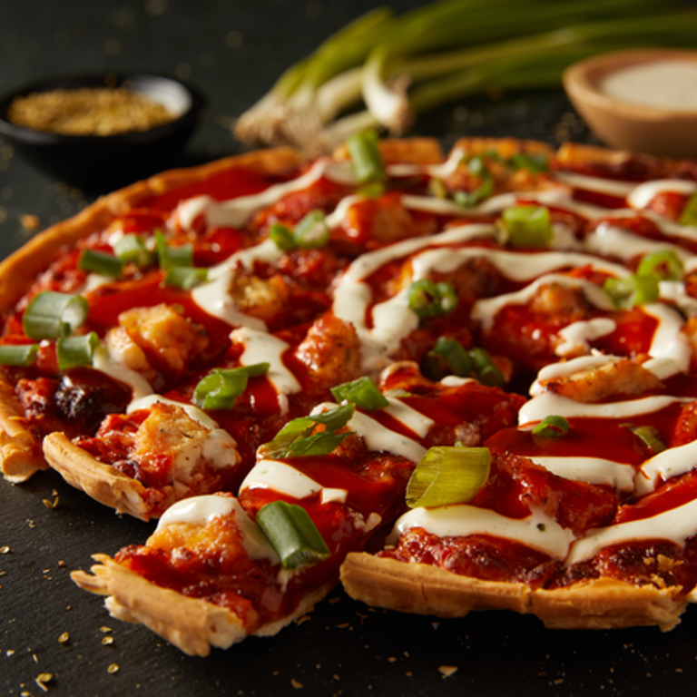 Buffalo Chicken Pizza Delight