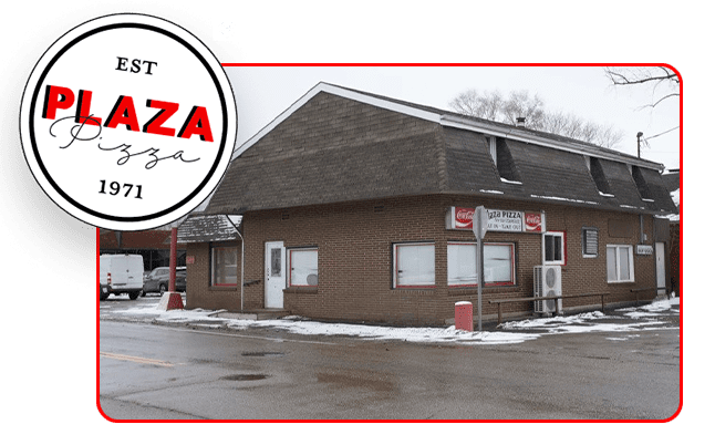 Plaza Pizza Baking Delicious Pizza in Newark, Ohio